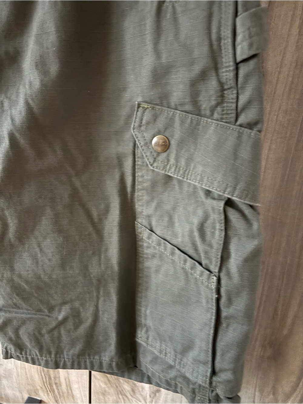 Carhartt B357 MOS Men’s 36 Moss Green Ripstop Cargo Work Shorts Gorpcore - Picture 3 of 10